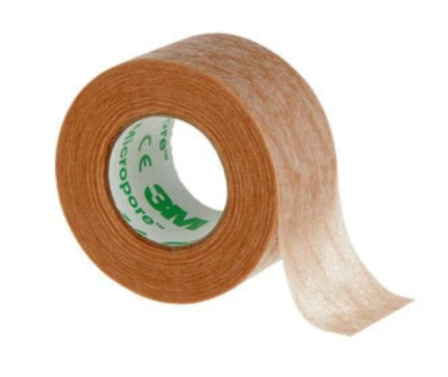 3M Micropore Skin Tone Surgical Tape 2.5cm x 9.14m - Pack of 12