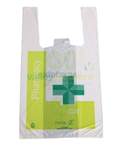 ProPac™ NHS Lightweight Plastic Pharmacy Carriers - (h)400 x (w)220 x (g)134mm
