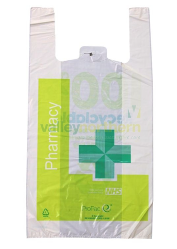ProPac™ NHS Lightweight Plastic Pharmacy Carriers - (h)550 x (w)297 x (g)150mm