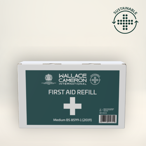 Wallace Cameron Sustainable Medium BS 8599-1 (2019) First Aid Kit Refill (Each)