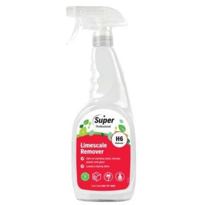 SUPER PROFESSIONAL LIMESCALE REMOVER H6 (6 x 750ml)
