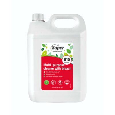 SUPER PROFESSIONAL MULTI-PURPOSE CLEANER WITH BLEACH H10 (5L)