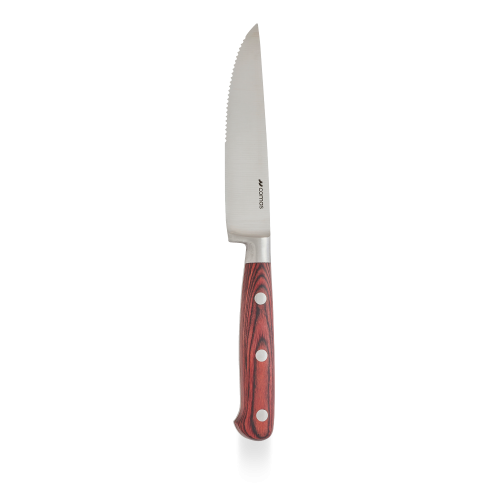 Churchill Hq Lhoste Red Steak Knife (Pack of 6)