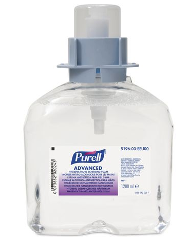 HAND SANITISER GOJO PURELL FOAM FMX 5196-03 (3 x 1.2L)