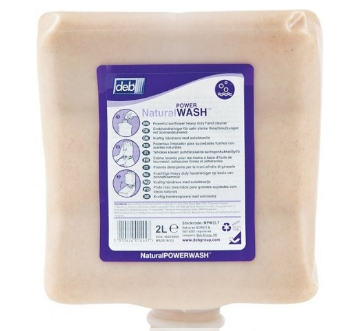 DEB NATURAL POWER WASH SCRUB (4 x 2L)