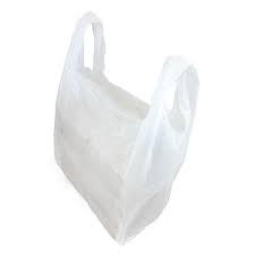 VEST CARRIER BAGS WHITE 11" x 17" x 21" (2000)