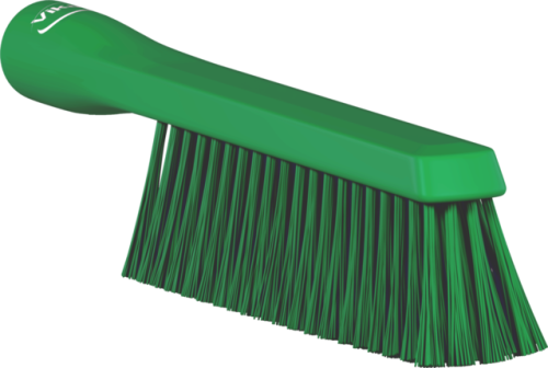 Vikan Dual Reach Brush Threaded, 260 mm, Soft/hard, Green