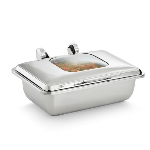 Mirage Full Size Induction Chafer w/Glass-top & St/Steel Food Pan