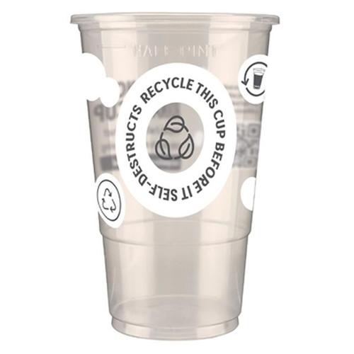 HALF PINT GLASSES 2in1 10oz CE MARKED TO LINE (1000)