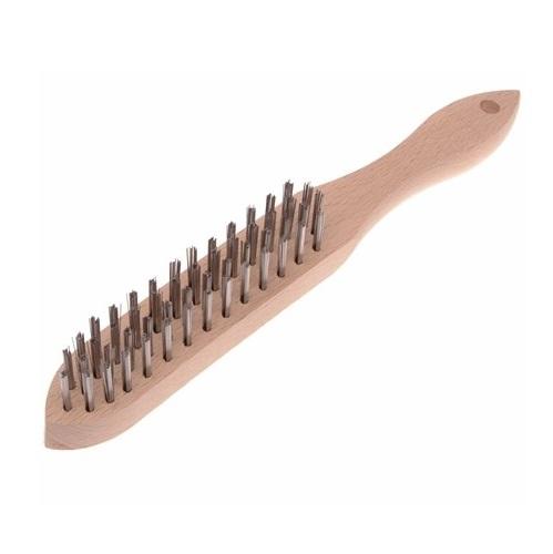 WIRE BRUSH WOODEN HANDLE 4 ROW (1)