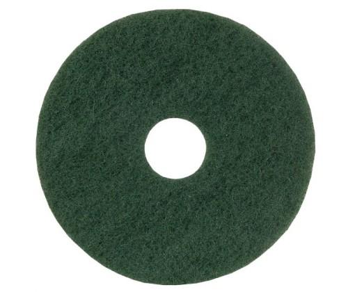 FLOOR SCRUBBING PAD GREEN (Light Stripping + Heavy Scrubbing) 14" (1)