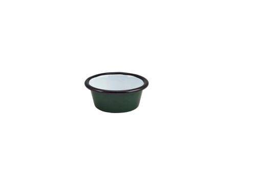 Enamel Ramekin Green 8cm Dia 90ml/3.2oz