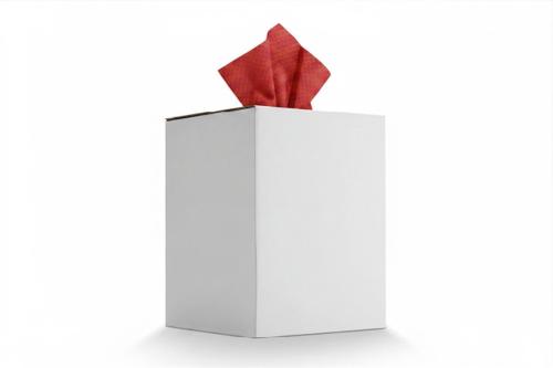CLOTHS LIGHTWEIGHT RED - BOXED ROLL (500)