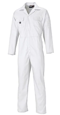 BOILERSUIT UNISEX WHITE [B047] MEDIUM (1)