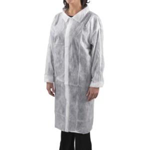 VISITOR COAT WHITE DISPOSABLE XXL (1)