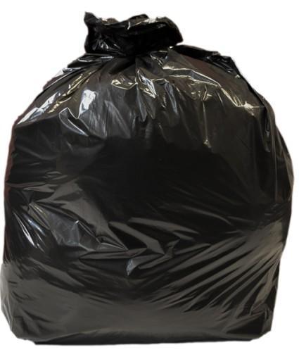 BIN LINERS BLACK MEDIUM WEIGHT 18" x 29" x 39" 10kg  (200) x 10 cases