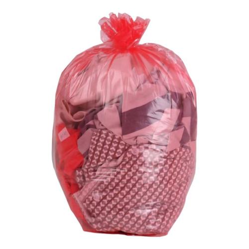 LAUNDRY SACKS DISSOLVING SEAM RED 60L PREMIUM (200)