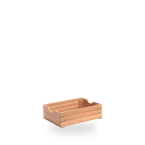 Churchill Beech Wood Crates Gn 1/2 26 X 32.5 X 10cm (Pack of 4)
