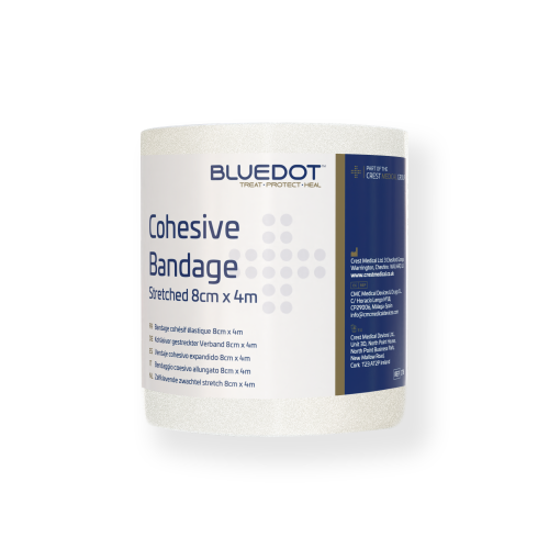 BANDAGE COHESIVE 8cm x 4m (10)