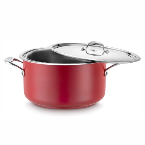 5.4L Red Bain Marie Warmer Set