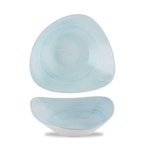 Churchill Stonecast Canvas Breeze Lotus Bowl 9" (Pack of 12)