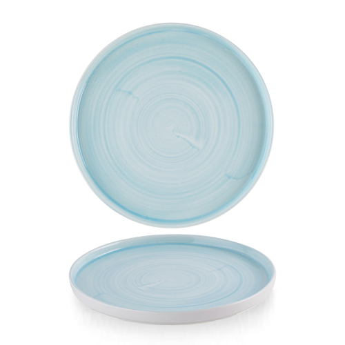 Churchill Stonecast Canvas Breeze  Walled Plate 10 2/8" (Pack of 6)