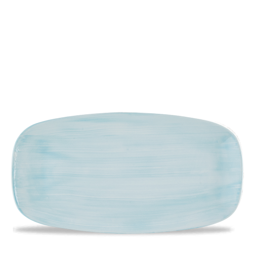 Churchill Stonecast Canvas Breeze  Chefs Oblong Plate 11 3/4x6" (Pack of 12)