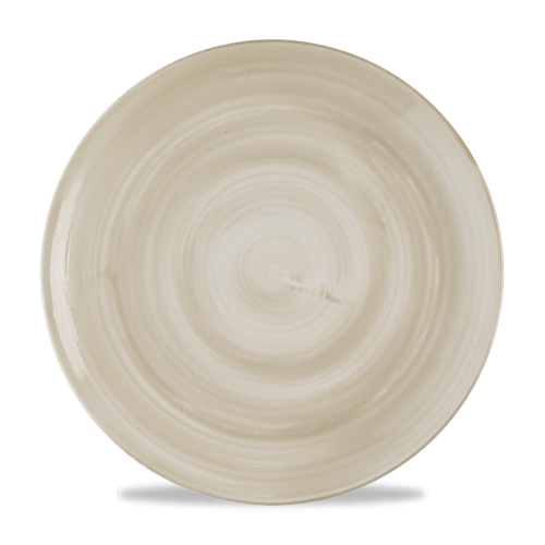 Churchill Stonecast Canvas Natural Evolve Coupe Plate 11.25" (Pack of 12)