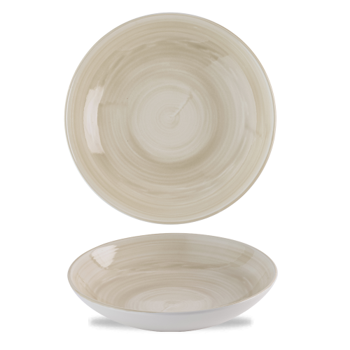 Churchill Stonecast Canvas Natural Evolve Coupe Bowl 9.75" (Pack of 12)