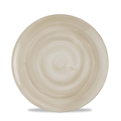 Churchill Stonecast Canvas Natural Evolve Coupe Plate 8.67" (Pack of 12)