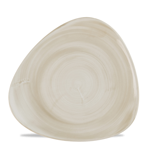 Churchill Stonecast Canvas Natural Lotus Plate 10" (Pack of 12)