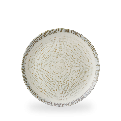 Churchill Cascade Taupe Evolve Coupe Plate 10.25" (Pack of 12)