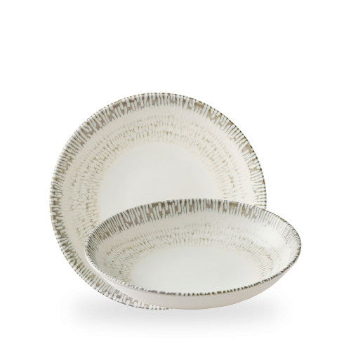 Churchill Cascade Taupe Evolve Coupe Bowl 9.75" (Pack of 12)