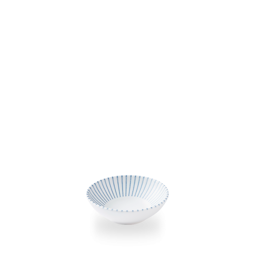 Churchill Era Blue Contour Shallow Bowl 9oz (Pack of 12)