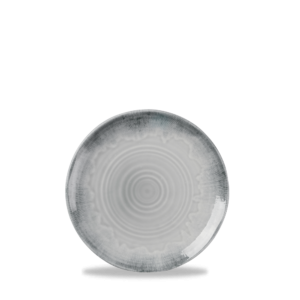 Dudson Harvest Flux Grey  Organic Coupe Plate 9" (Pack of 12)