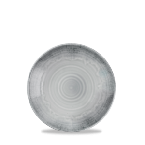 Dudson Harvest Flux Grey  Organic Coupe Plate 10.6" (Pack of 12)