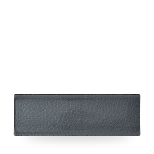 Churchill Viana Glass Dusk Organic Tasting Tray 33x11cm (Pack of 6)