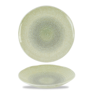 Dudson Harvest Grain Speckle Green  Organic Coupe Bowl 11" (Pack of 12)