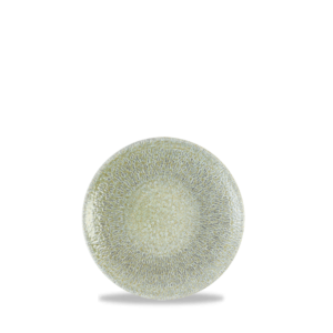 Dudson Harvest Grain Speckle Green  Organic Coupe Plate 6.3" (Pack of 12)