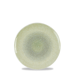 Dudson Harvest Grain Speckle Green  Organic Coupe Plate 11.4" (Pack of 12)