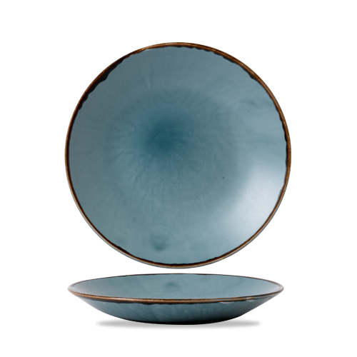 Dudson Harvest Blue Deep Coupe Plate 11" (Pack of 12)