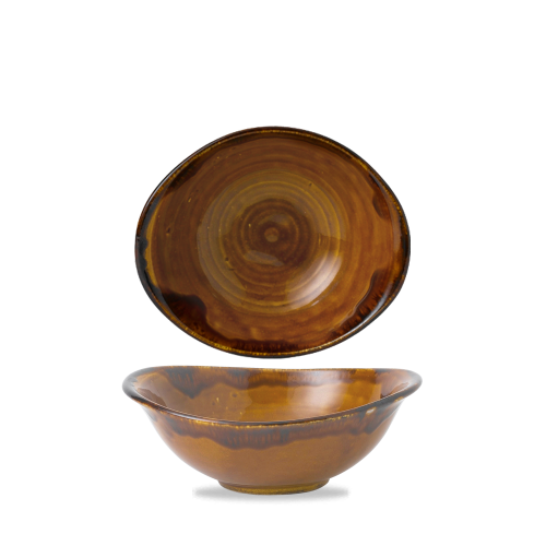 Dudson Harvest Brown Deep Bowl 7 7/8x6 5/8" (Pack of 6)