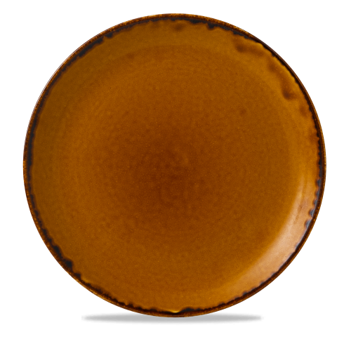 Dudson Harvest Brown Coupe Plate 11.25" (Pack of 12)