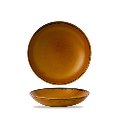 Dudson Harvest Brown Coupe Bowl 9.75" (Pack of 12)