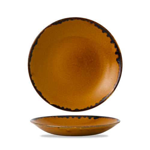 Dudson Harvest Brown Deep Coupe Plate 11" (Pack of 12)