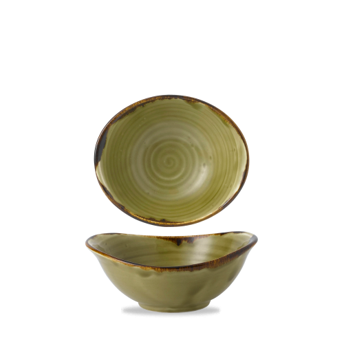 Dudson Harvest Green Deep Bowl 6 3/4x5 3/4" (Pack of 6)