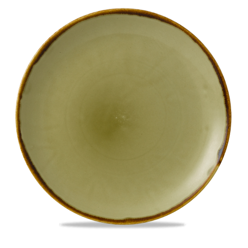 Dudson Harvest Green Coupe Plate 11.25" (Pack of 12)