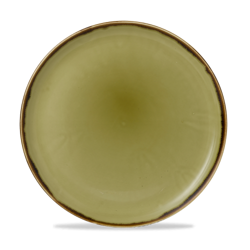 Dudson Harvest Green Coupe Plate 12 3/4" (Pack of 6)