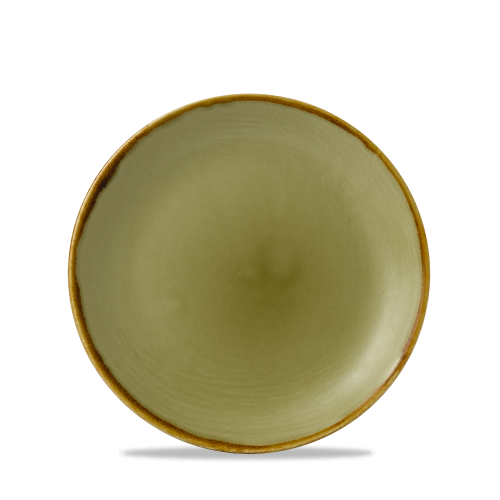 Dudson Harvest Green Coupe Plate 6.5" (Pack of 12)