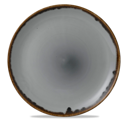 Dudson Harvest Grey Coupe Plate 11.25" (Pack of 12)